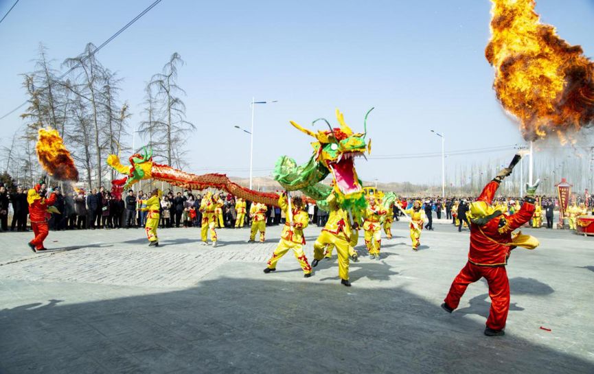 2022年兰州新区社火闹元宵,兰州新区社火闹元宵