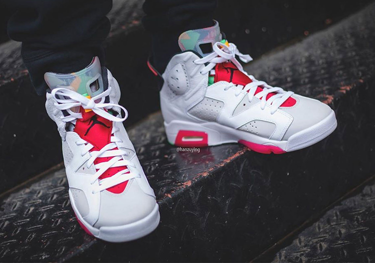 aj新发售兔八哥,aj6兔八哥和aj3白橙对比