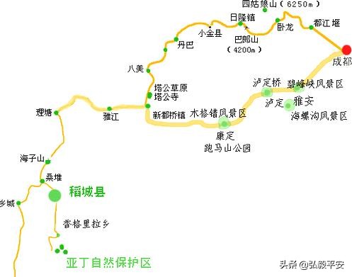 四川大环线自驾攻略,四川到新疆自驾攻略
