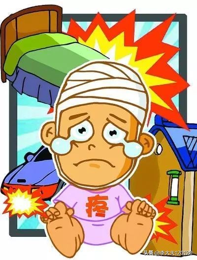 孩子额头被东西砸伤怎么处理,儿童头部摔伤后该如何做应急处理