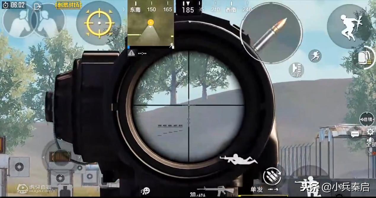 难言挑战98k和s686吃鸡,刺激战场难言3指教程