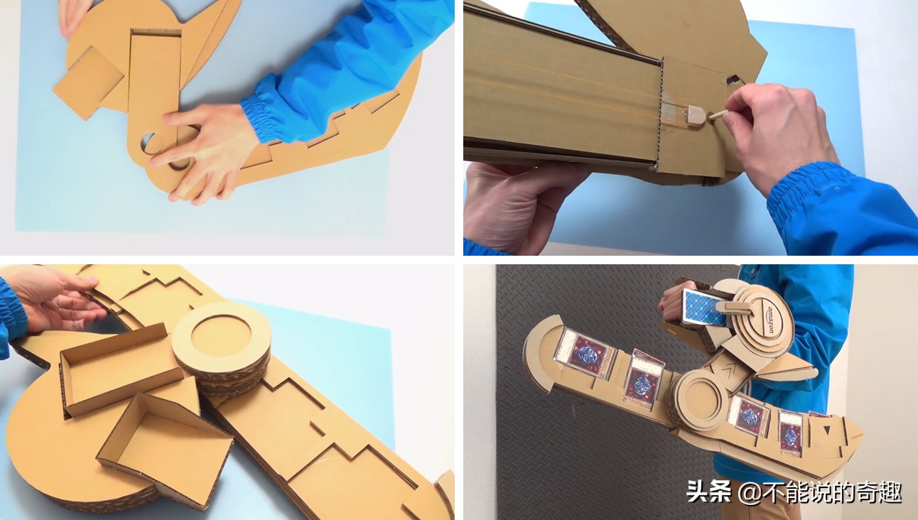 大隐隐于市!日本高玩用纸箱自制各种可变换形态道具,走红网络