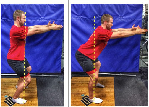 深蹲膝盖不能超过脚尖正确吗,深蹲膝盖要不要超过脚尖