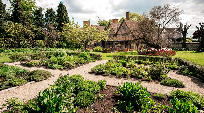 英国斯特拉特福位置,英国莎翁故居