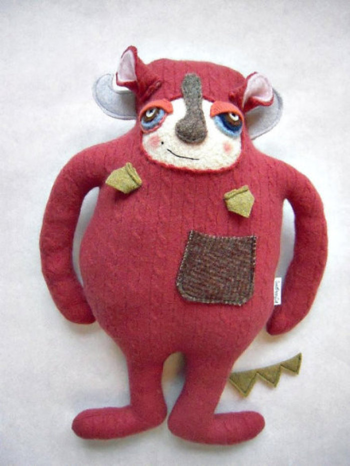 旧的毛衣不要扔随意改一改,旧毛衣不要扔