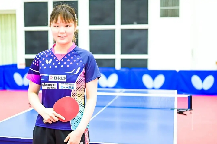 日乒新秀苦练中文，身材高挑长相美，梦想嫁到中国