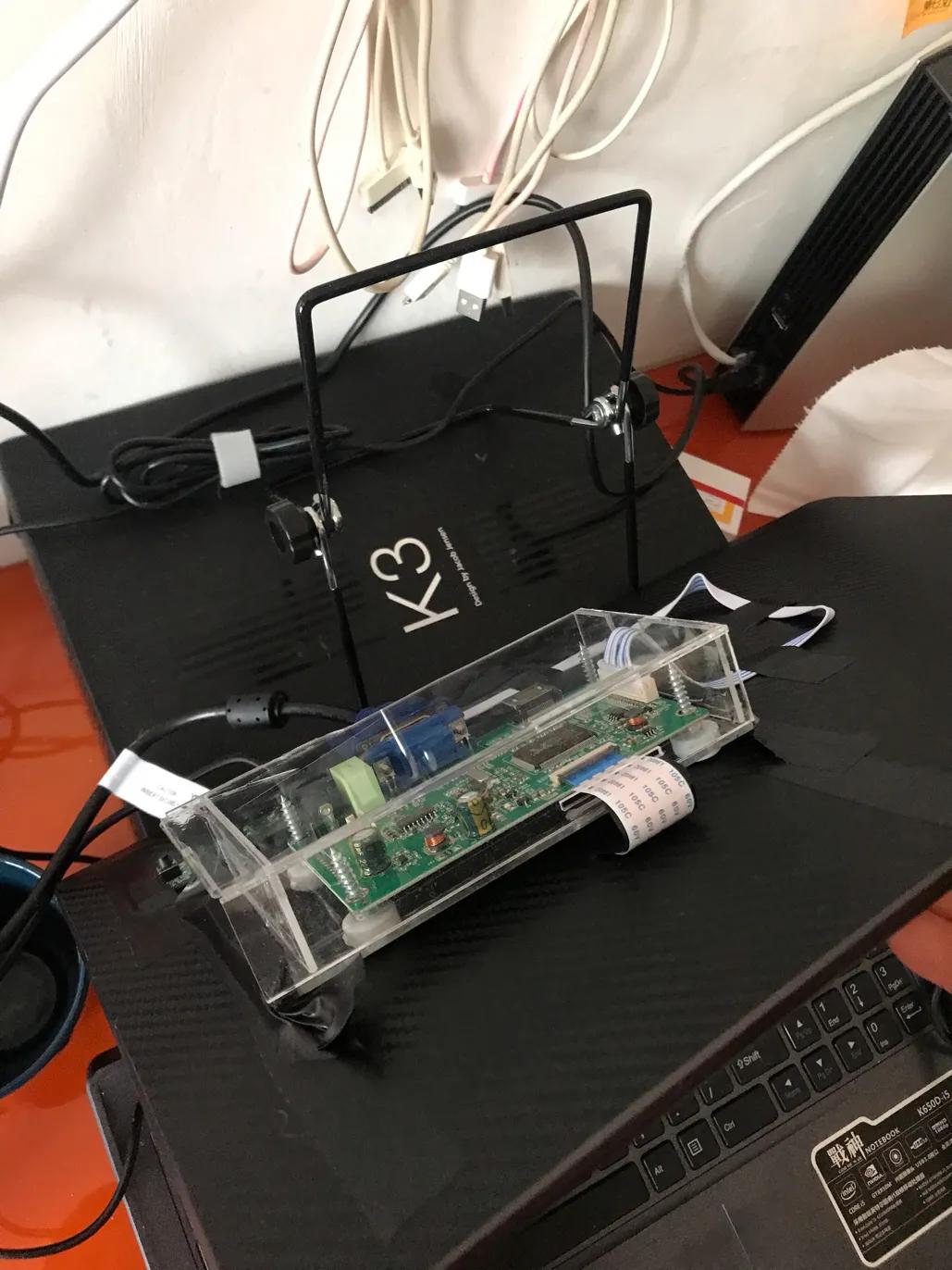 怎么制作便携式显示器,如何制作一个简易电脑显示屏