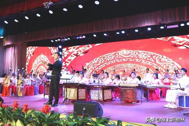 榆林二中校园文化艺术节,榆林二中艺术节开幕式