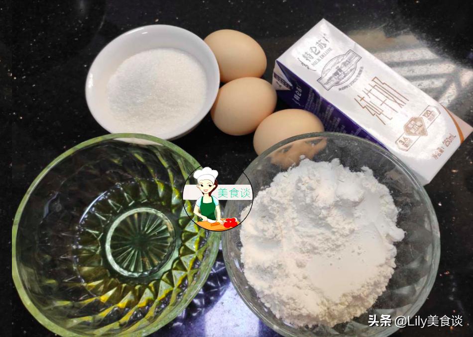 海绵蛋糕无需分蛋简单做法,海绵蛋糕分蛋制作教程