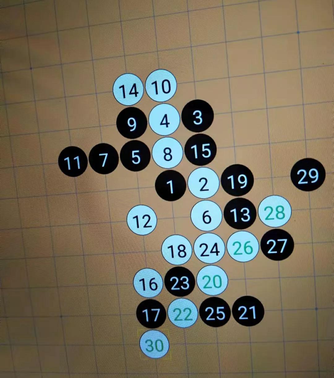 五子棋花月开局详细棋谱,五子棋残月兰志仁