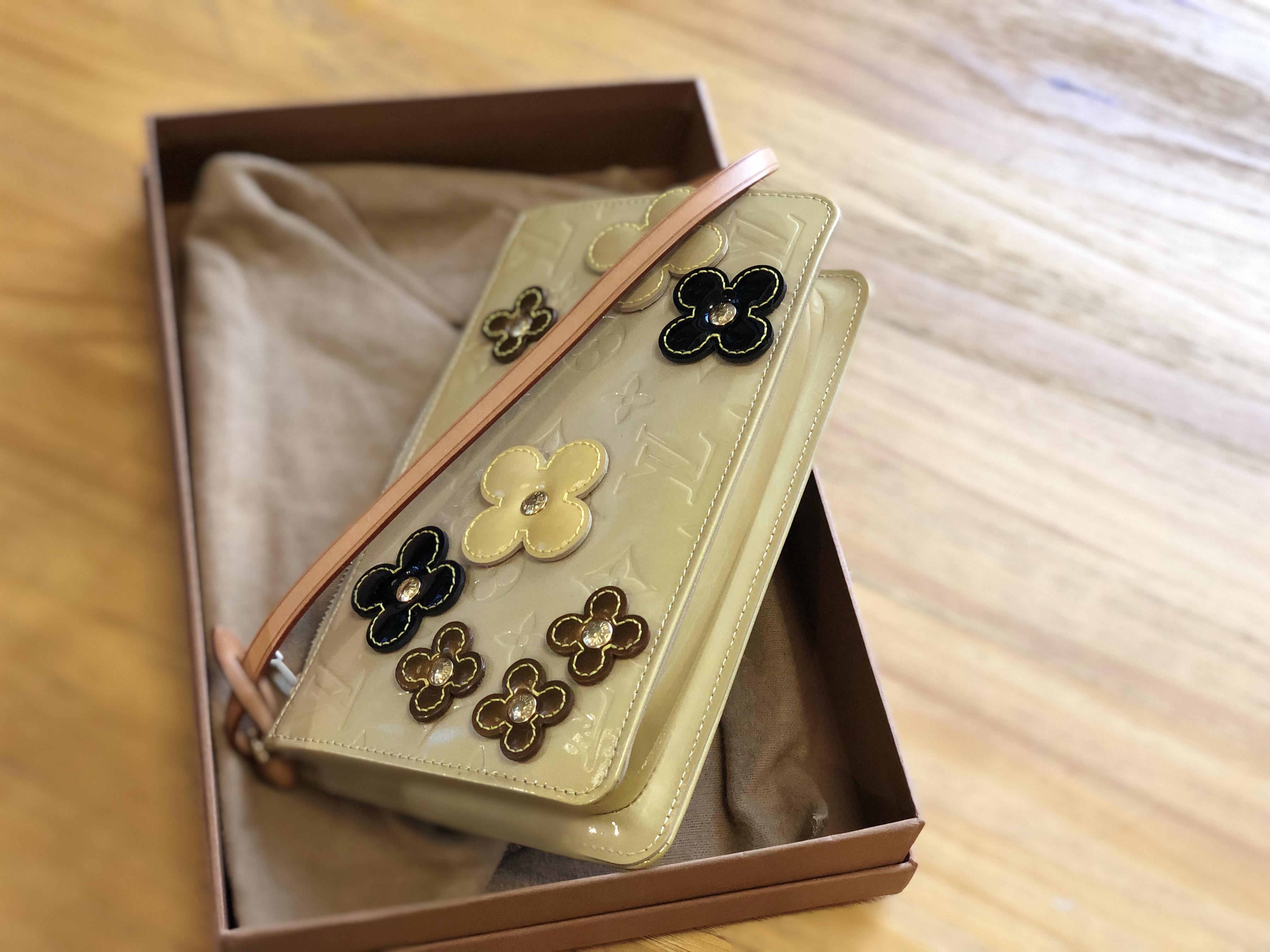 lv复古丹宁麻将包,lv路易威登专柜五合一麻将包粉色