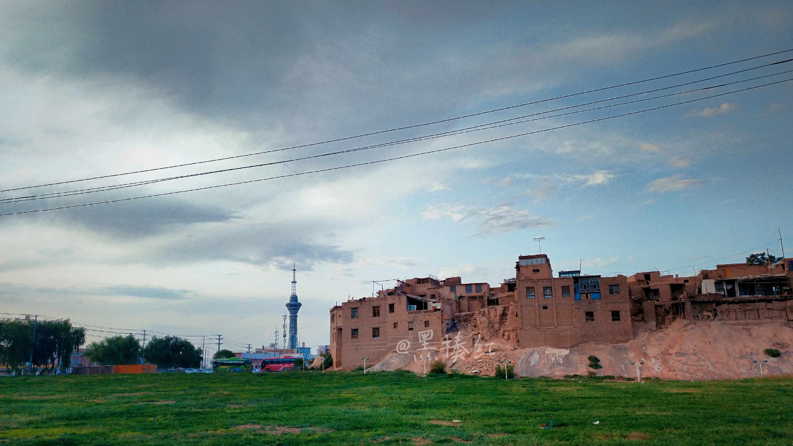 喀什古城废弃房屋,喀什废墟古城