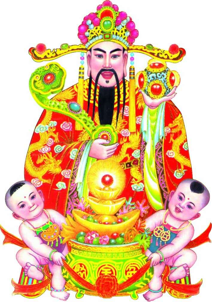 正月初五财神爷壁纸,换上财神壁纸初五迎财神