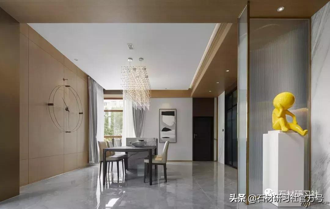 大理石现代极致设计,现代简约天然大理石款式推荐