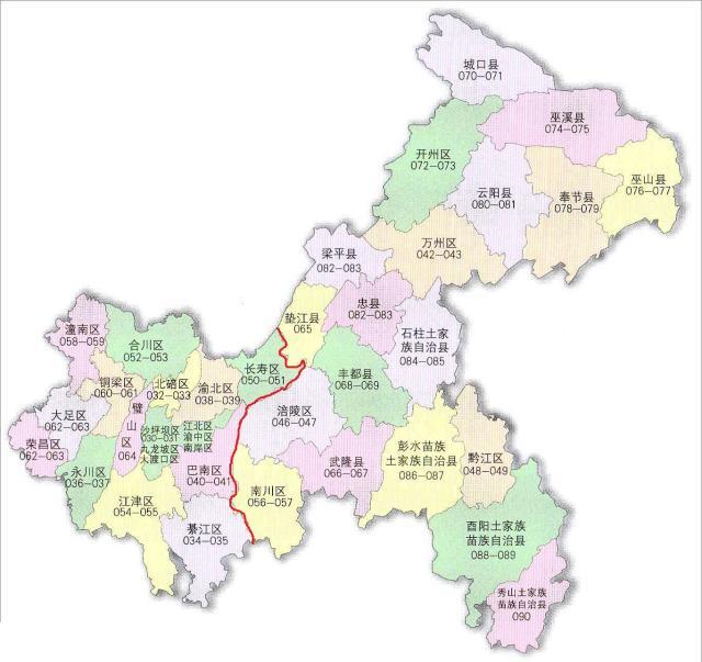 重庆市主城都市区地图,2022重庆主城都市区面积及人口