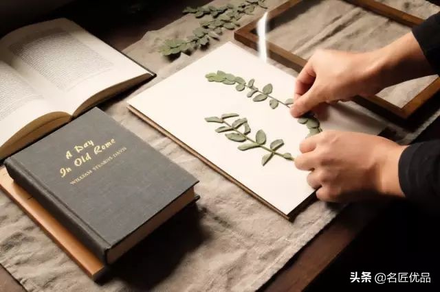 手工课堂：手把手教你做干花标本，比花钱买来的画好看十倍