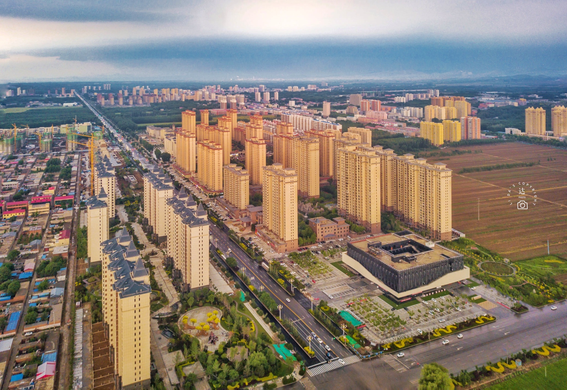 曲阳县城全景视频,曲阳县城高清地图