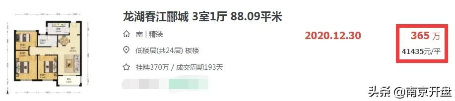 9.64万/㎡！南京多个小区高价成交，刷新记录