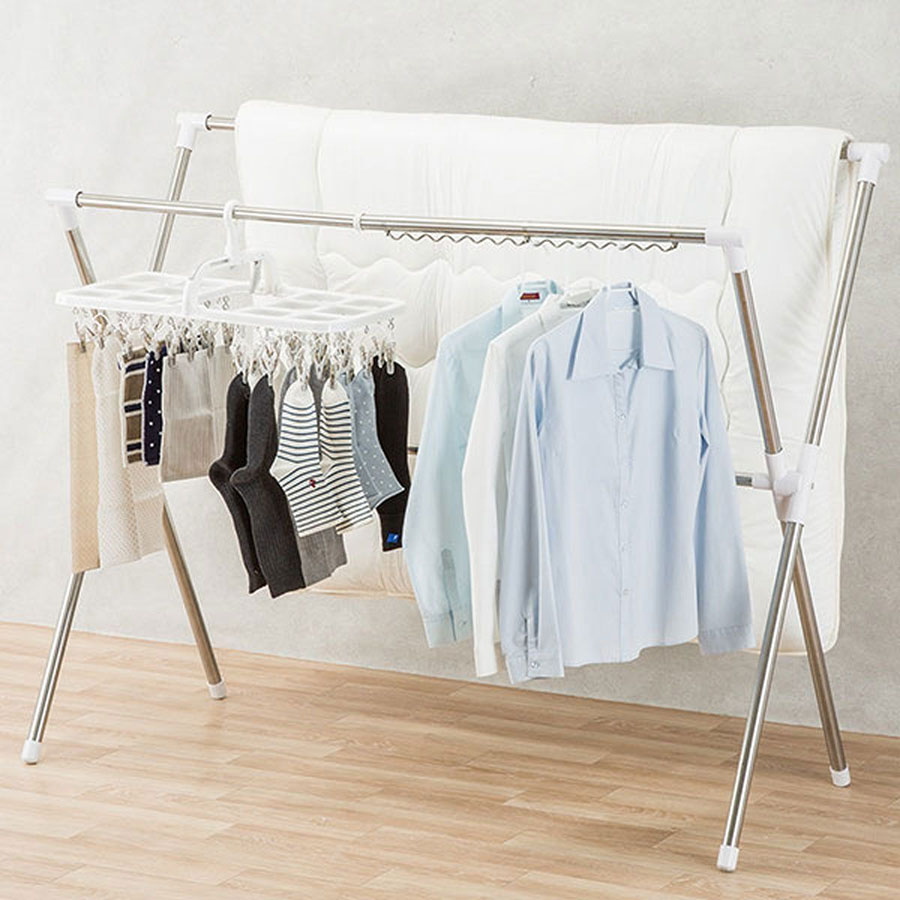 日式小型阳台晾衣,阳台晾衣简单又实用