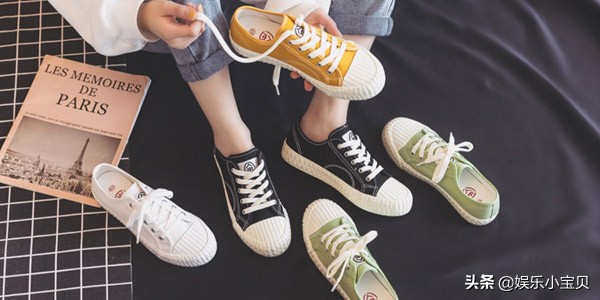 2019春季最流行小白帆布鞋 (适合女学生党穿的平价高帮帆布鞋)