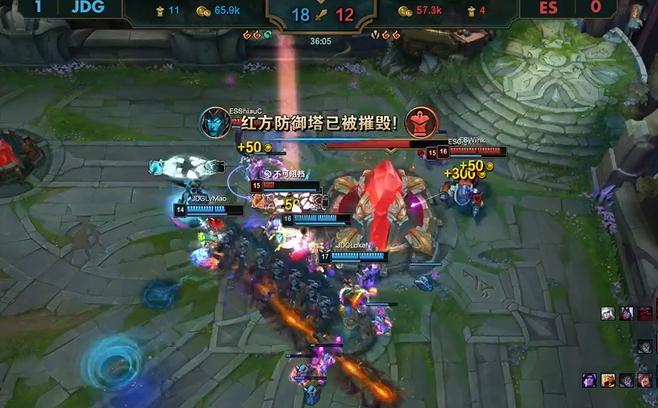 JDG再度击败ES,辅助Lvmao赛后评价小C:第二局风女玩得挺“臭”