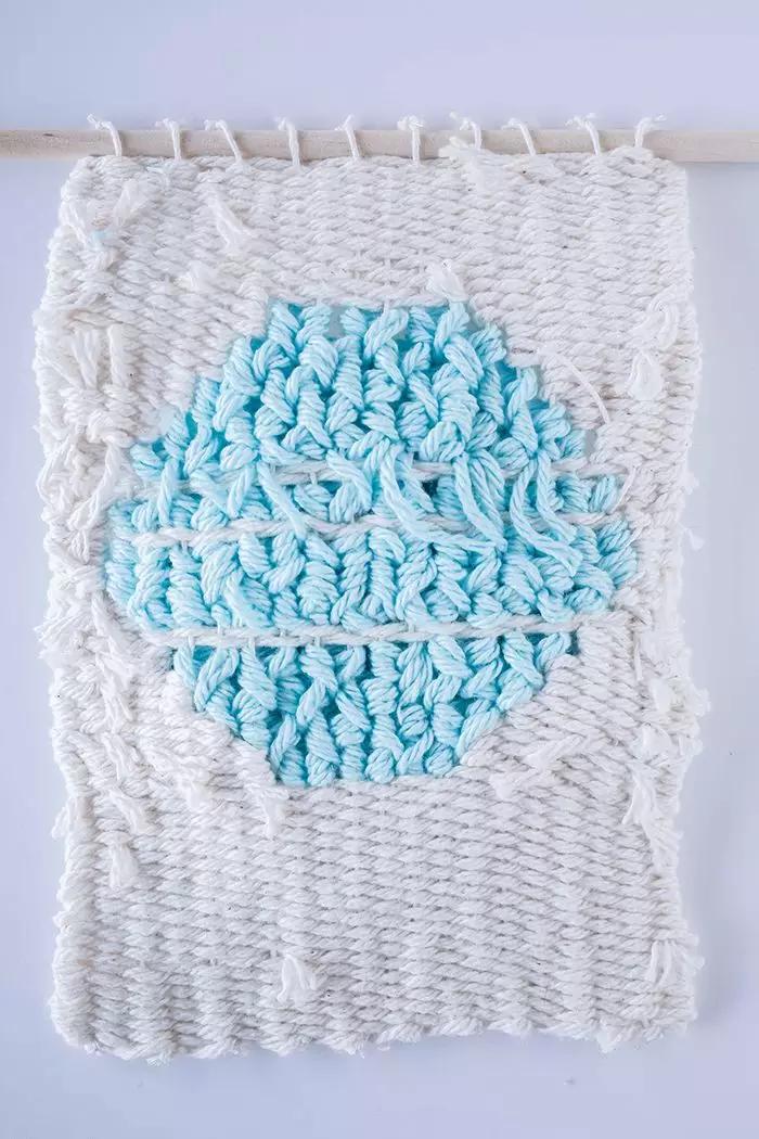 毛线装饰编织教程全过程,毛线编织小饰品简单入门教程