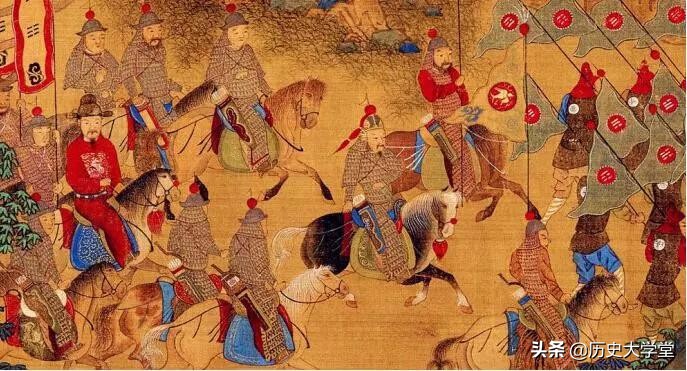 古代战场扛旗士兵,战争时期扛旗的作用