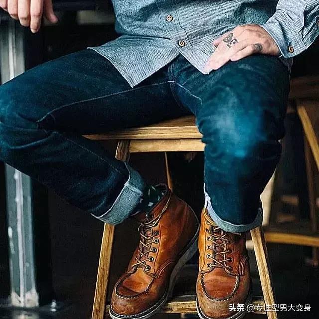 适合年轻人穿男靴,男生轻熟男靴