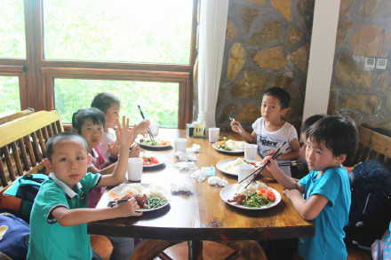 喂萌宠，捡鸡蛋，大自然里快乐多，精诚文化学校暑期班走进大自然