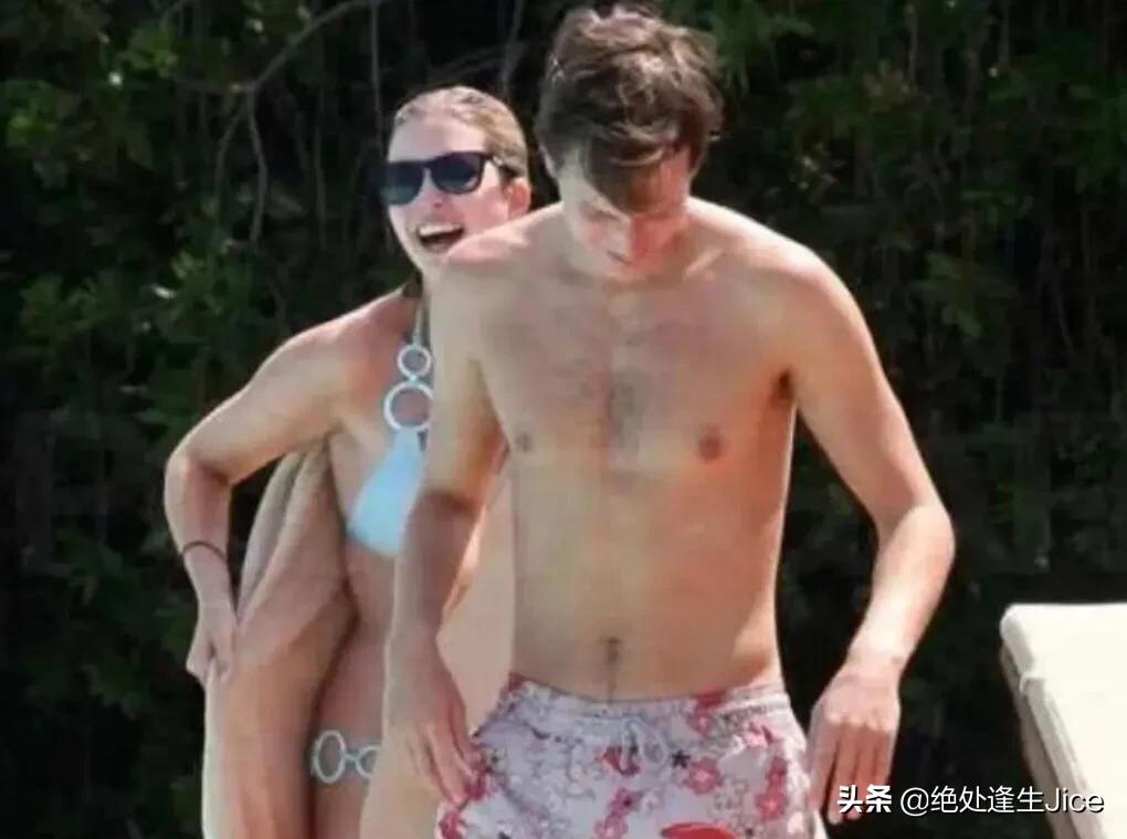 伊万卡穿泳衣竟然害羞了！躲在老公身后，超模身材强异母妹妹万倍