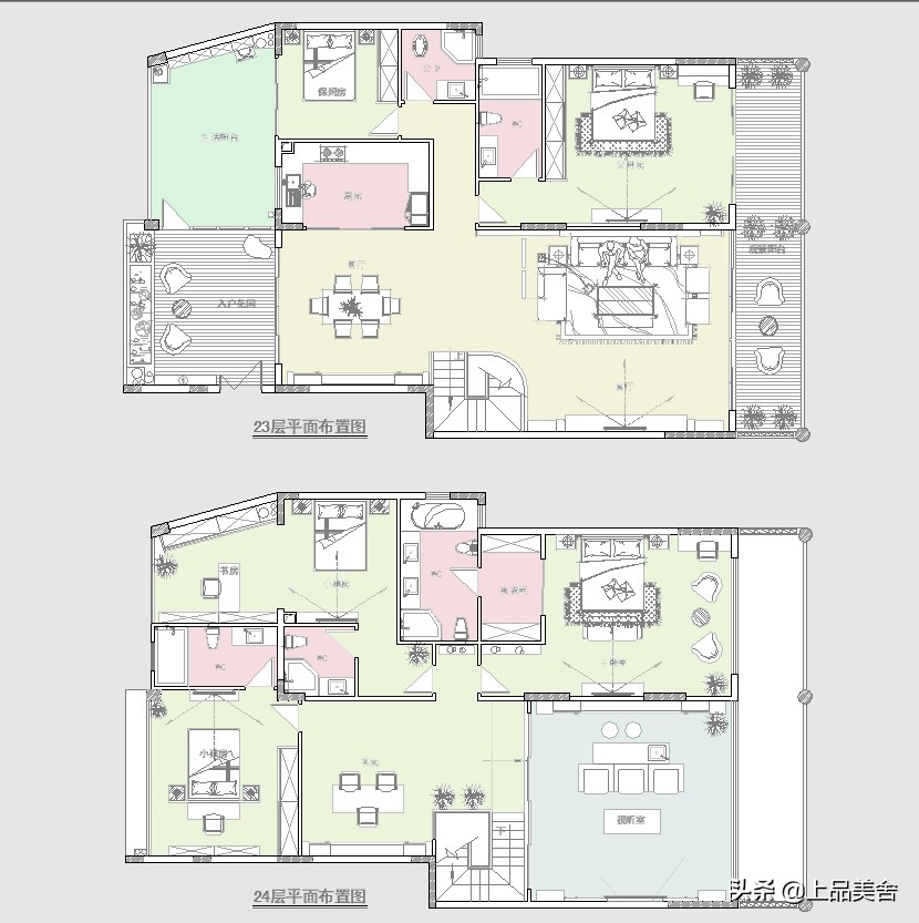 深圳夫妻装修350平复式楼，成熟稳重的中式风，客厅效果太惊艳