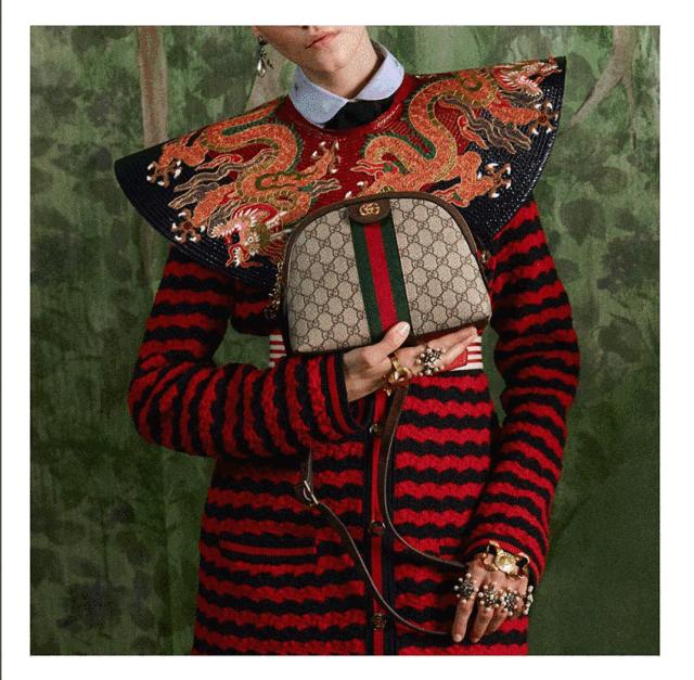 gucci设计理念是什么,gucci品牌标志性设计元素