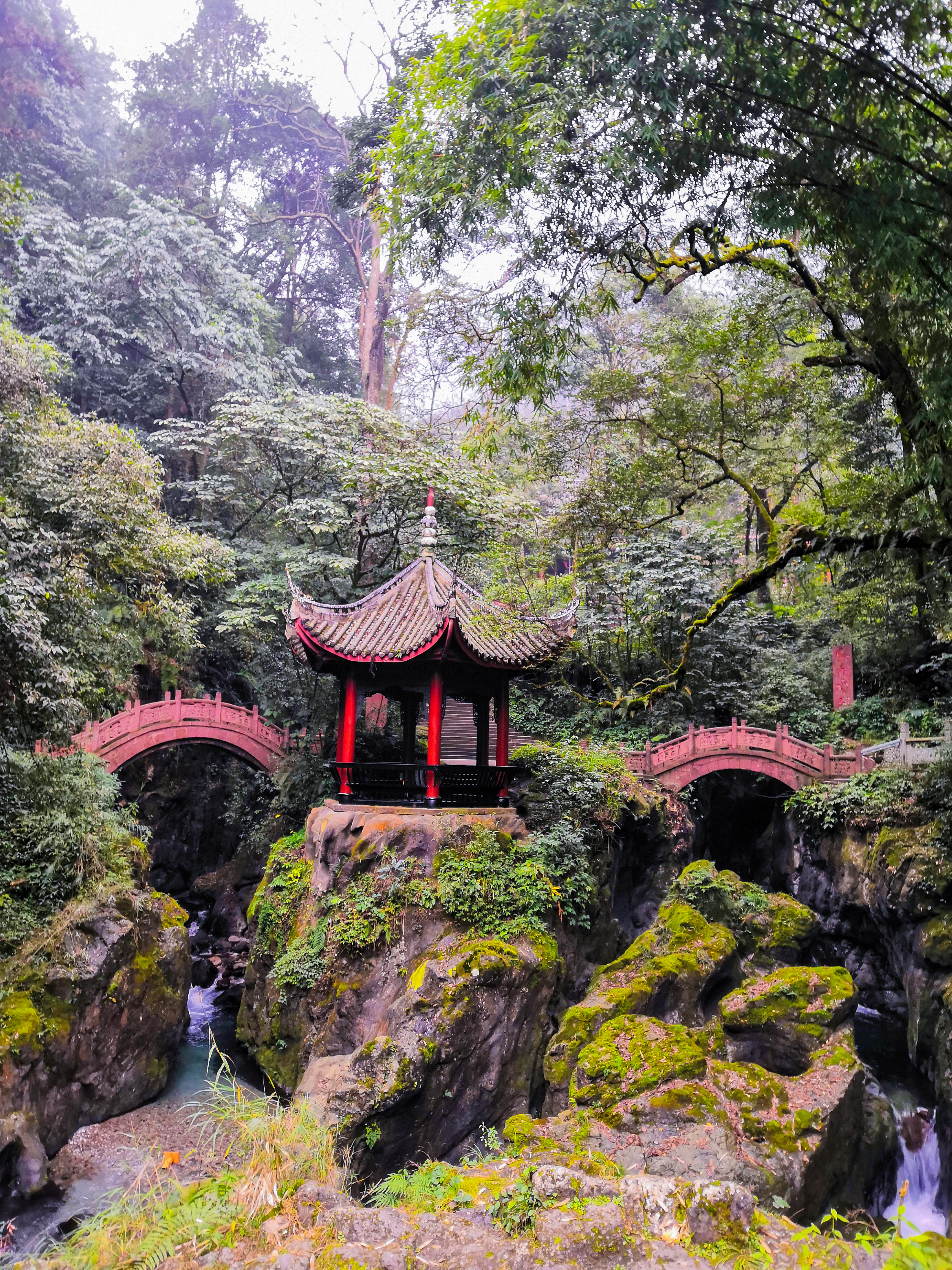 峨眉山冬雪仙境,峨眉山象城旅游