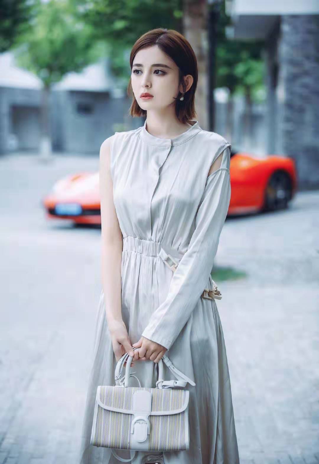 职场穿搭古力娜扎,娜扎换装全过程