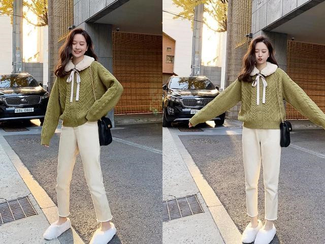 冬天什么女款裤子百搭,冬天裤子穿搭推荐女加长