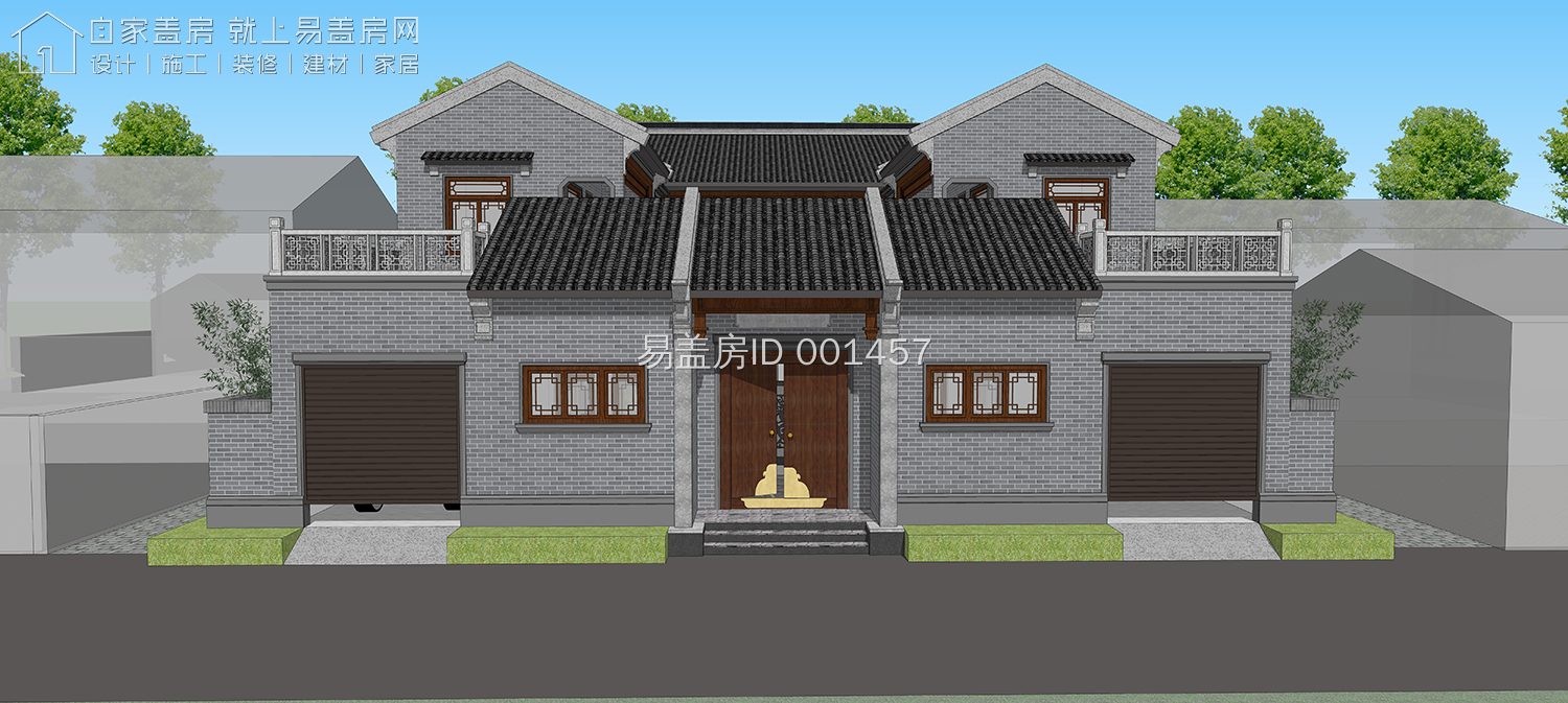 20套最全中式四合院大全,最经典的中式两层四合院