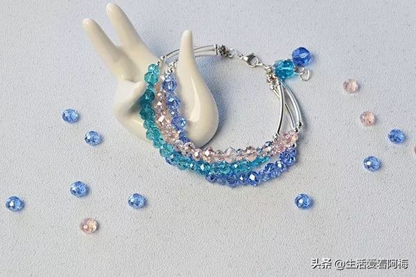 各种珠子串手链的教程,价值不菲的手链