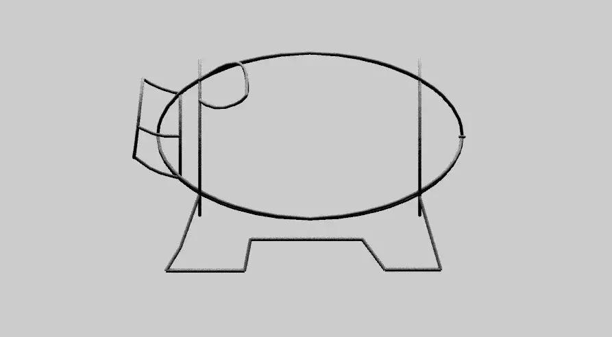 元宵花灯手工制作小猪,元宵节小猪灯笼手工