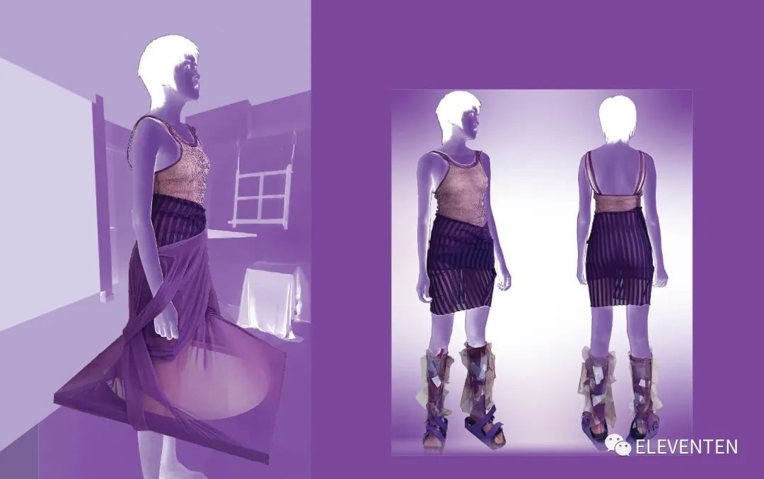 2020中央圣马丁CSM时尚BA本科毕业大秀#女装Womenswear