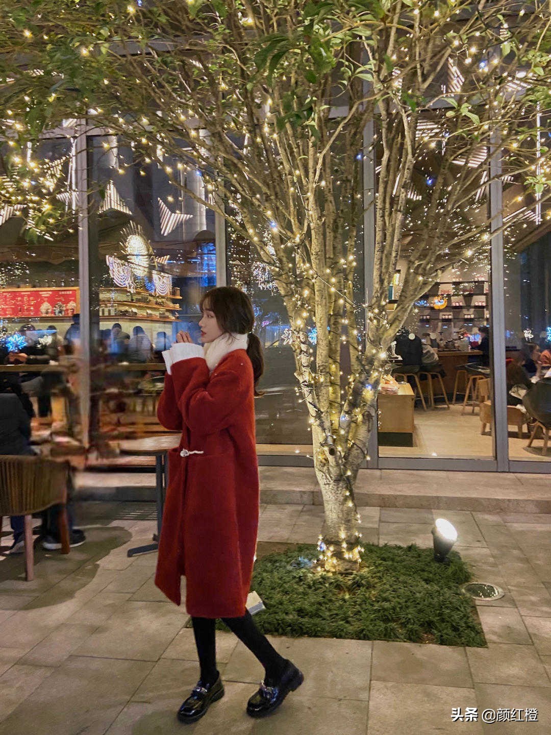 这些才是红色大衣的正确搭法,经典稳重又有气场,让你美出新高度