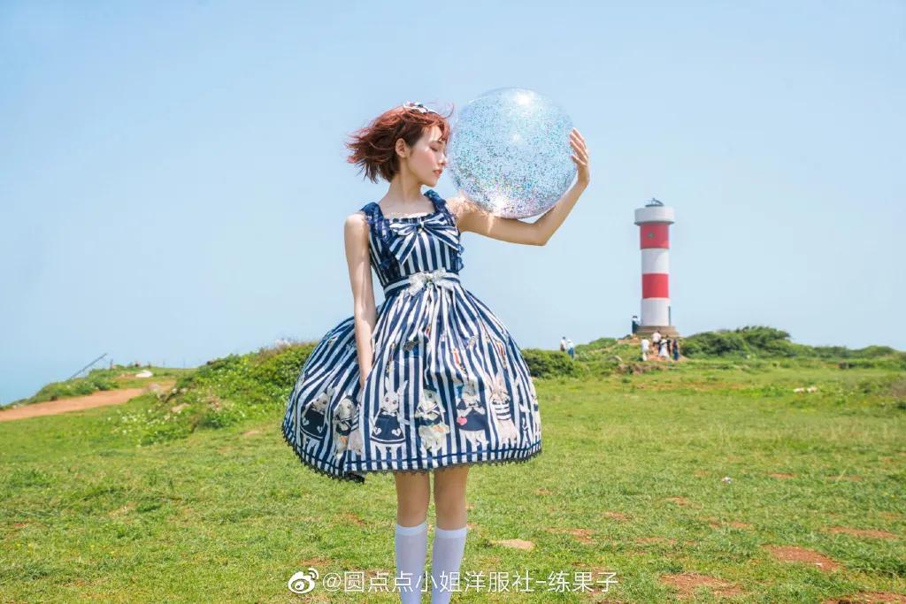 海军风lolita正版,lolita海军风穿搭
