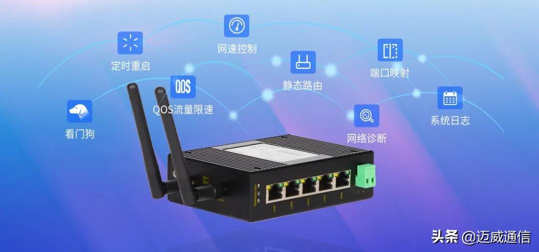 6KV接口防护4KV电源防护，MIR605-W工业无线路由器