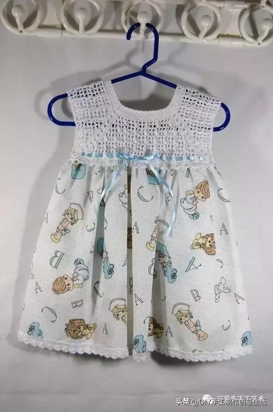 布艺手工制作蓬蓬裙,钩织裙子视频