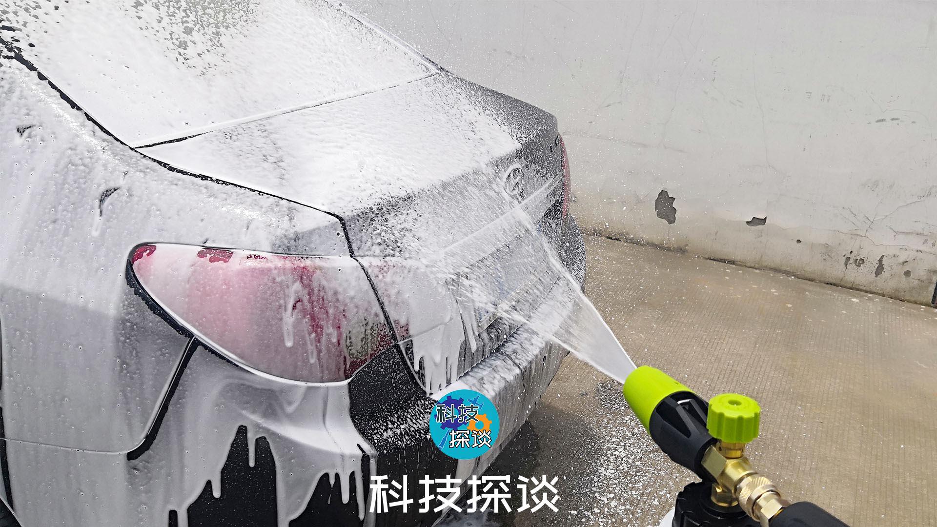 智能自助洗车机真的能洗干净吗,绿霸洗车机个人实测