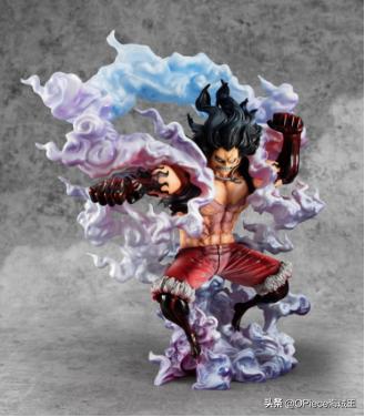 路飞开四档大蛇形态在第几集,海贼王路飞四档蛇人形态手办