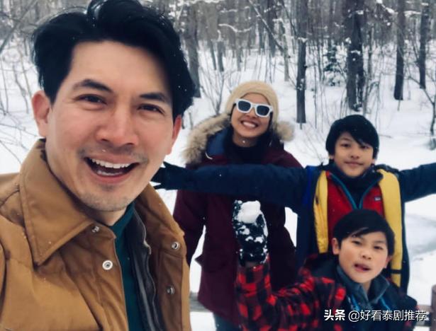 当年的泰剧男神，如今成了晒娃奶爸，幸福的可以！