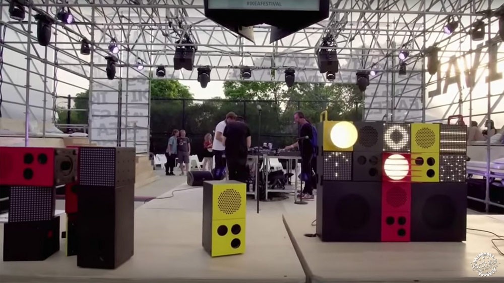 宜家带蓝牙音响的灯,宜家专用音响