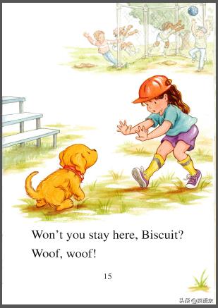 英文有声绘本Biscuitplaysball饼干玩球