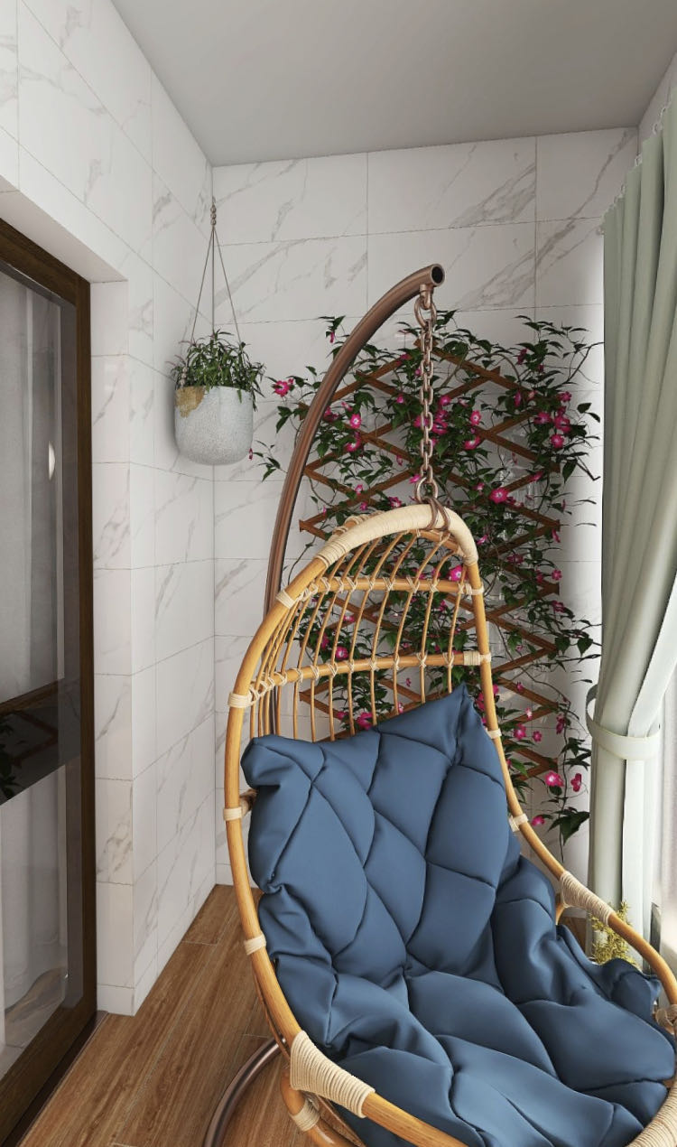 阳台贴砖怎么显高级,如何在阳台粉刷过的墙面贴砖