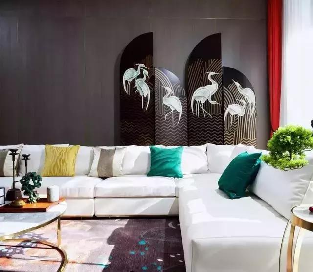 窗帘现在流行什么风格,现代简约风格窗帘搭配效果图大全